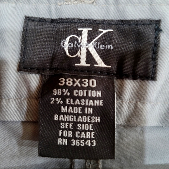 CALVIN KLEIN-Flex Slim Fit Chino, Size 38 - Picture 2 of 3